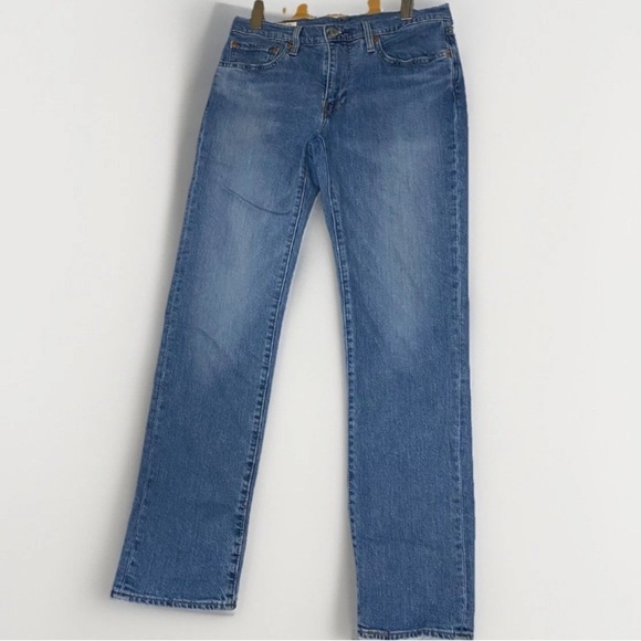 Levi’s 511 Jeans Men's 32x32 Slim Straight Medium Wash Denim Stretch Fade - Picture 1 of 11